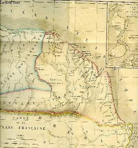 Colonies Françaises. Guyane (Amérique Méridionale). Iles Saint-Pierre et Miquelon (Amérique du Nord)