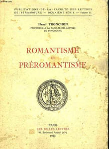 Romantisme et Préromantisme
