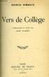 Vers de Collège. RIMBAUD Arthur