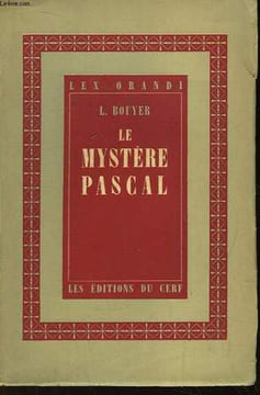 Le Mystère Pascal (Paschale Sacramentum). BOUYER Louis
