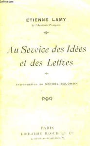 Au Service des Idées et des Lettres.