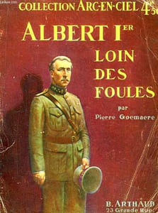 Albert 1er loin des foules.