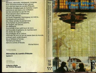 MEMOIRES DU COMTE D HECATE TOME 2 ELLEN TERHUNE.