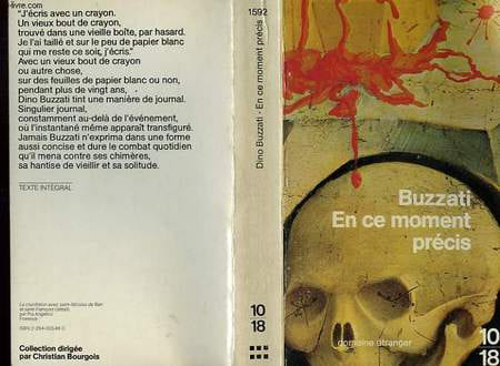 EN CE MOMENT PRECIS.. BUZZATI DINO