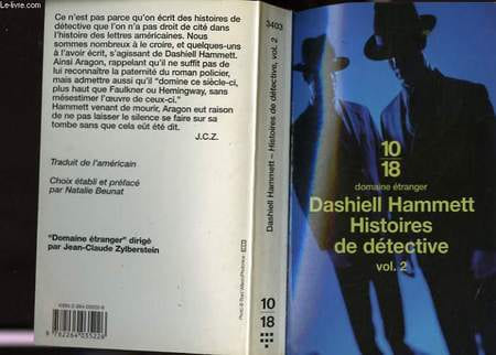 HISTOIRES DE DETECTIVES TOME 2.. HAMMETT DASHIELL