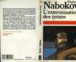 L'EXTERMINATION DES TYRANS - TYRANTS DESTROYED AND OTHER STORIES. NABOKOV VLADIMIR