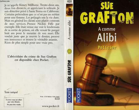 """A"" COMME ALIBI - ""A"" IS FOR ALIBI". GRAFTON SUE