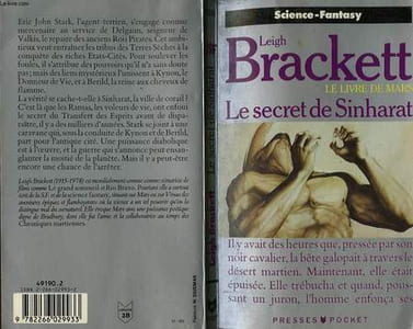 "LE LIVRE DE MARS ""LE SECRET DE SINHARAT"""