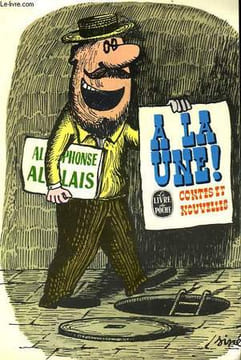 A LA UNE 6 CONTES ET NOUVELLES. ALLAIS ALPHONSE