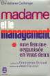 MADAME ET LE MANAGEMENT. COLLANGE CHRISTIANNE