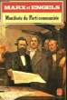 MANIFESTE DU PARTI COMMUNISTE 1848 - CRITIQUE DU PROGRAMME GOTHA 1875. MARX ET ENGELS
