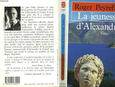 LA JEUNESSE D'ALEXANDRE TOME 1