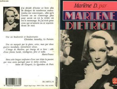 MARLENE D. PAR MARLENE DIETRICH