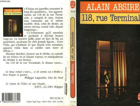 118, RUE TERMINALE. ABSIRE ALAIN