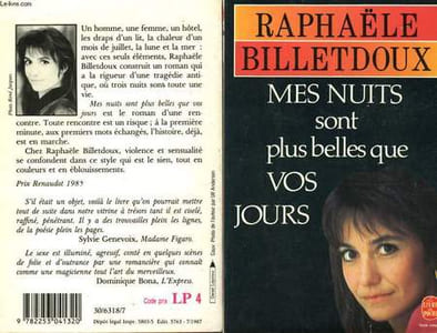 MES NUITS SONT PLUS BELLES QUE VOS JOURS