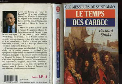 CES MESSIEURS DE SAINT MALO - LE TEMPS DES CARBEC