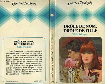 DROLE DE NOM, DROLE DE FILLE - BURNING SANDS. WINSPEAR VIOLET