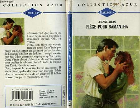 PIEGE POUR SAMANTHA - FROM THE HIGHEST MOUNTAIN. ALLAN JEANNE