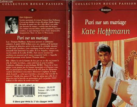 PARI SUR UN MARIAGE - BACHELOR HUSBAND. HOFFMANN KATE