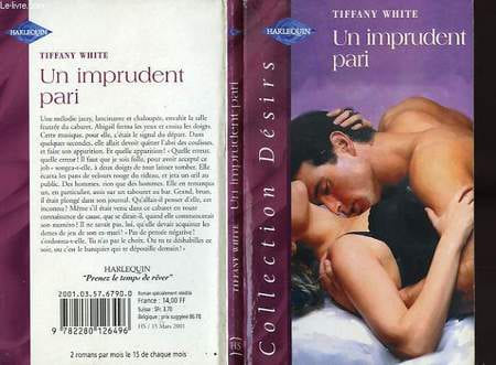 UN IMPRUDENT PARI - NAUGH BY NIGHT. WHITE TIFFANY