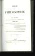Précis de philosophie. Troisième édition. BENARD Ch.
