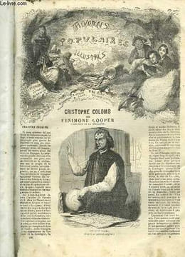 Christophe Colomb. Romans populaires illustrés. COOPER Fenimore