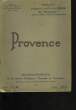 Provence. Renseignements sur les Stations Climatiques, Thermales et Touristiques. COLLECTIF