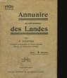 1926. Annuaire du département des Landes. CANTON F.