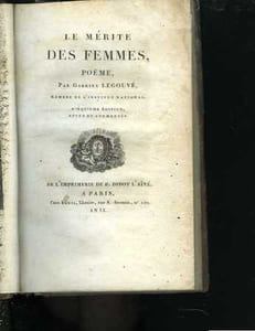 Le mérite des femmes. Poème