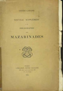 Nouveau supplément à la bibliographie des Mazarinades