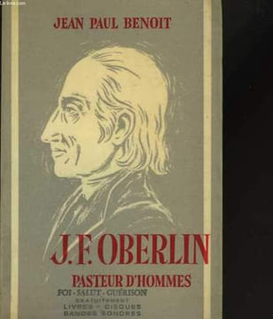 J.F. Oberlin, pasteur d'hommes. BENOITJean-Paul