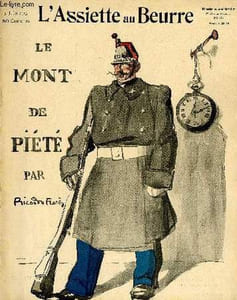 "L'Assiette au Beurre N°218.""Le Mont de Piété""."