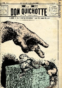 Le Don Quichotte N°373, Gare à la chiquenaude!. GILBERT-MARTIN