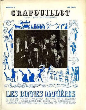 LE CRAPOUILLOT, N°19: LES BONNES MANIERES. COLLECTIF