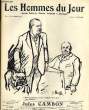 LES HOMMES DU JOUR N° 191. JULES CAMBON.. Texte de H. GUILBEAUX, Dessins RAIETER.