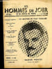 LES HOMMES DU JOUR. MAURICE MOUTET.. Texte de AUZON.