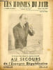 LES HOMMES DU JOUR. GEORGES IZARD.. AUZON.