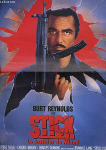 AFFICHE DE CINEMA - STICK LES JUSTICIER DE MIAMI