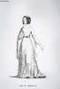 GRAVURE 19eme NOIR ET BLANC - DAME OU DAMOISELLE - 1372. LACROIX PAUL