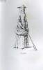 GRAVURE 19eme NOIR ET BLANC - PAYSANNE. LACROIX PAUL