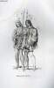 GRAVURE 19eme NOIR ET BLANC - HERAUTS OU OFFICIERS D'ARMES. LACROIX PAUL