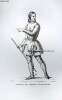 GRAVURE 19eme NOIR ET BLANC - JEANNE D'ARC. LACROIX PAUL