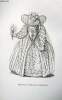 GRAVURE 19eme NOIR ET BLANC - ELEONORE D'AUTRICHE. LACROIX PAUL