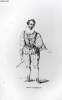 GRAVURE 19eme NOIR ET BLANC - UN DES MIGNONS DE HENRI III. LACROIX PAUL