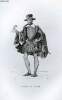 GRAVURE 19eme NOIR ET BLANC - FRANCOIS DE LAIGUE. LACROIX PAUL