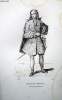 GRAVURE 19eme NOIR ET BLANC - CHARLES DE LORRAINE. LACROIX PAUL