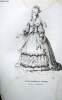 GRAVURE 19eme NOIR ET BLANC - JEANNE-ANTOINETTE POISSON. LACROIX PAUL