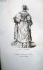 GRAVURE 19eme NOIR ET BLANC - CHARLOTTE SAUMAISE DE CHAZAN. LACROIX PAUL