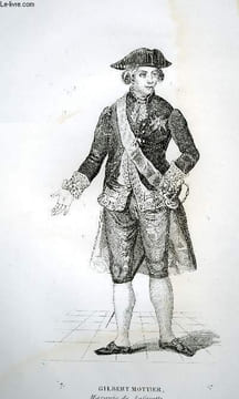GRAVURE 19eme NOIR ET BLANC - GILBERT MOTIER. LACROIX PAUL