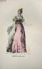 GRAVURE 19eme COULEURS - HORTENSE-EUGENIE DE BEAUHARNAIS. LACROIX PAUL